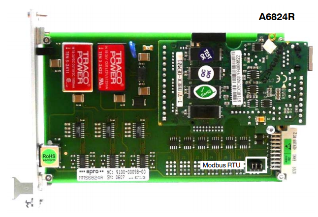 EMERSON A6824R 9199-00098-13 Modbus通讯